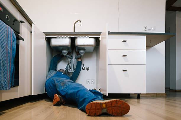 Professional Leak Detection technician working in Littleton, NC